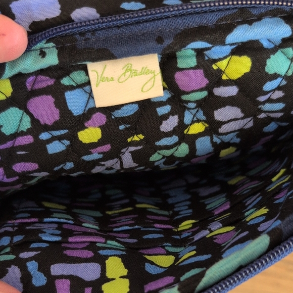 Vera Bradley Indigo Pop Hipster Quilted Crossbody Bag C289 - Picture 8 of 10